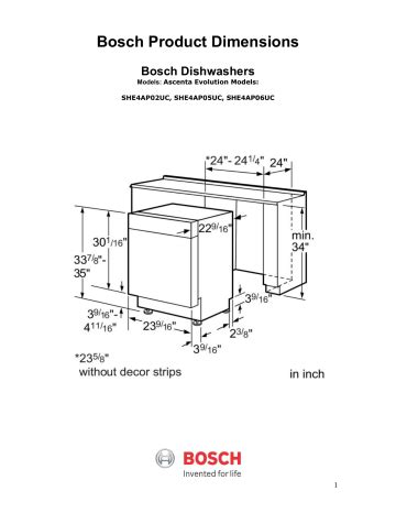 bosch ascenta owners manual